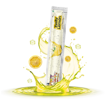 Zesty Lemon Icy Popps | Tangy & Refreshing Frozen Treat | 24 Pack