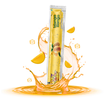 Mango Bango Icy Popps | Sweet & Creamy Mango Frozen Treat | 24 Pack