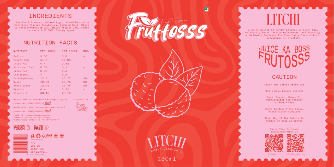 Frutoss - Litchi
